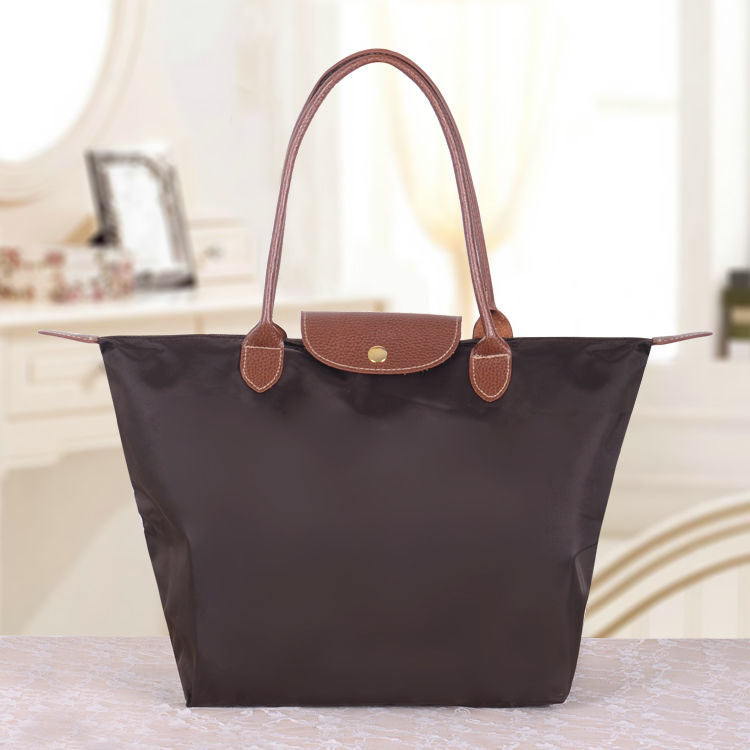 Large structured women's tote bag, spacious everyday shoulder bag with elegant durable design