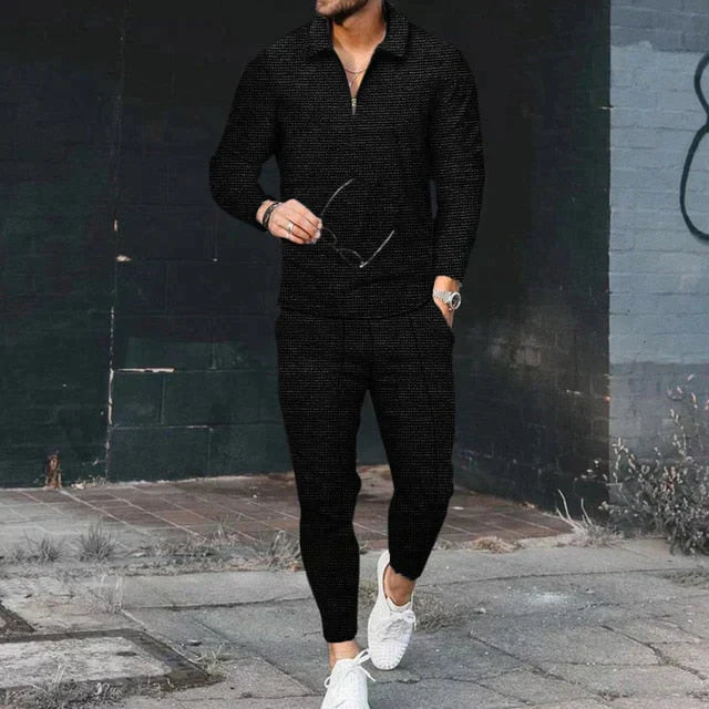 Men's professional set modern fit versatile wardrobe essential elegant contemporary style