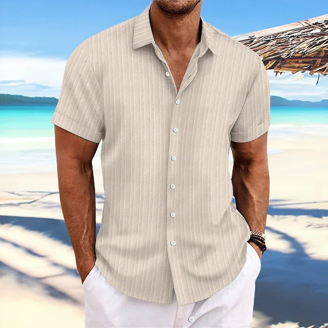 Daniel men's regular fit jacquard shirt vibrant pattern breathable lightweight fabric all occasions