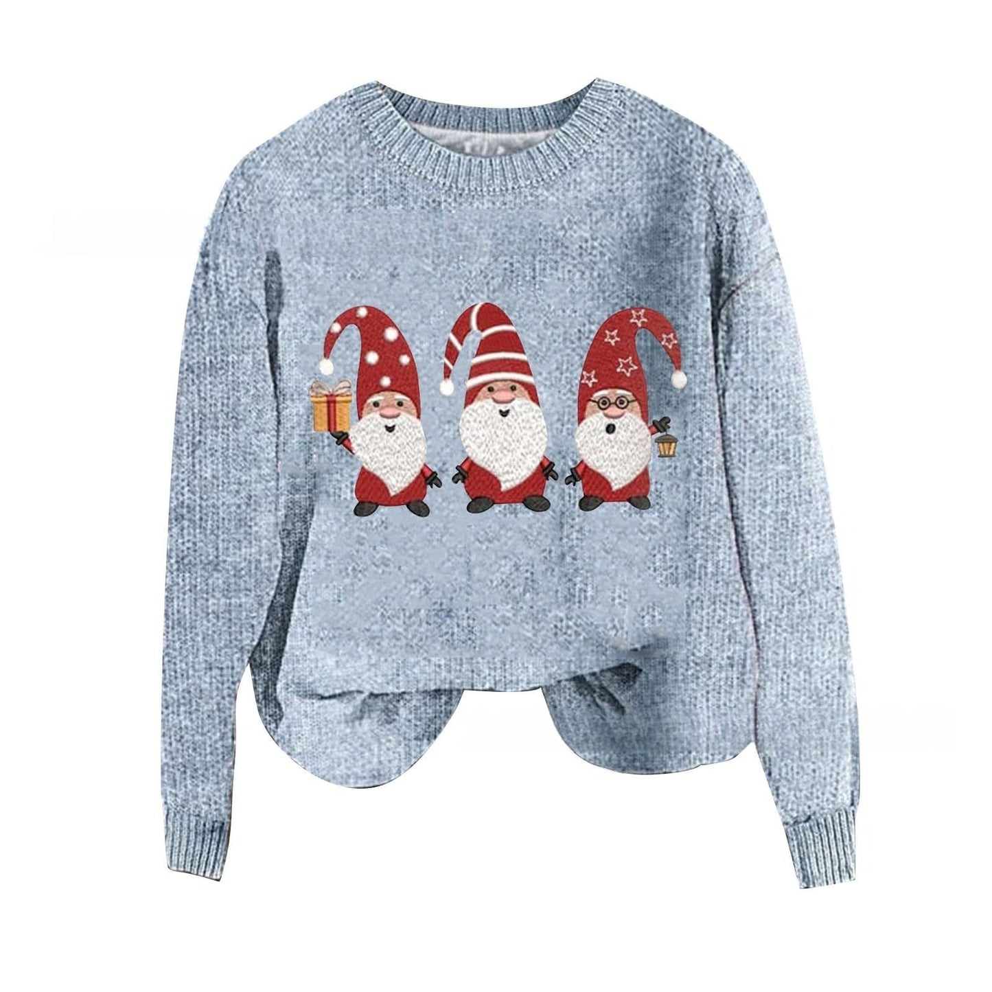 Unisex Christmas crewneck sweatshirt cozy fleece-lined festive design soft holiday pullover