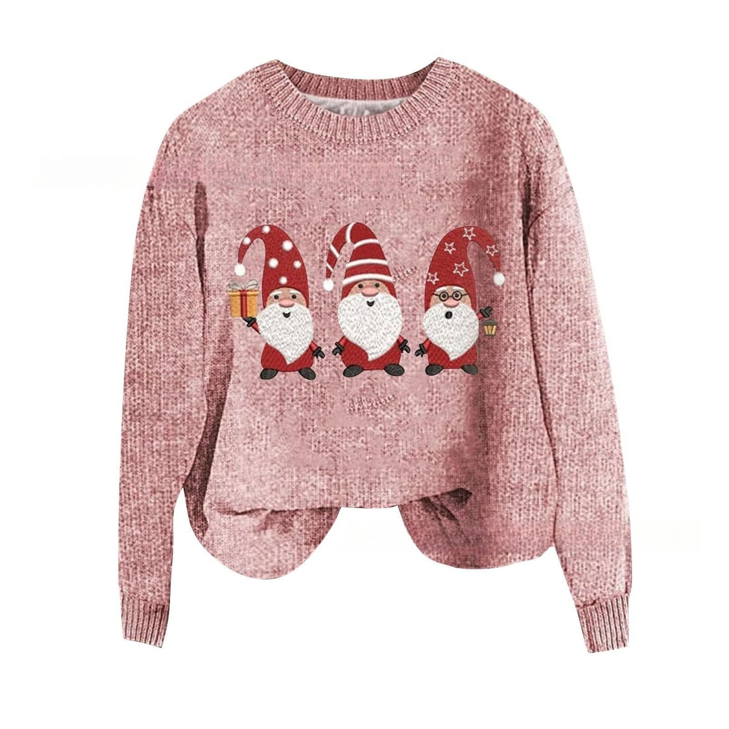 Unisex Christmas crewneck sweatshirt cozy fleece-lined festive design holiday gift idea