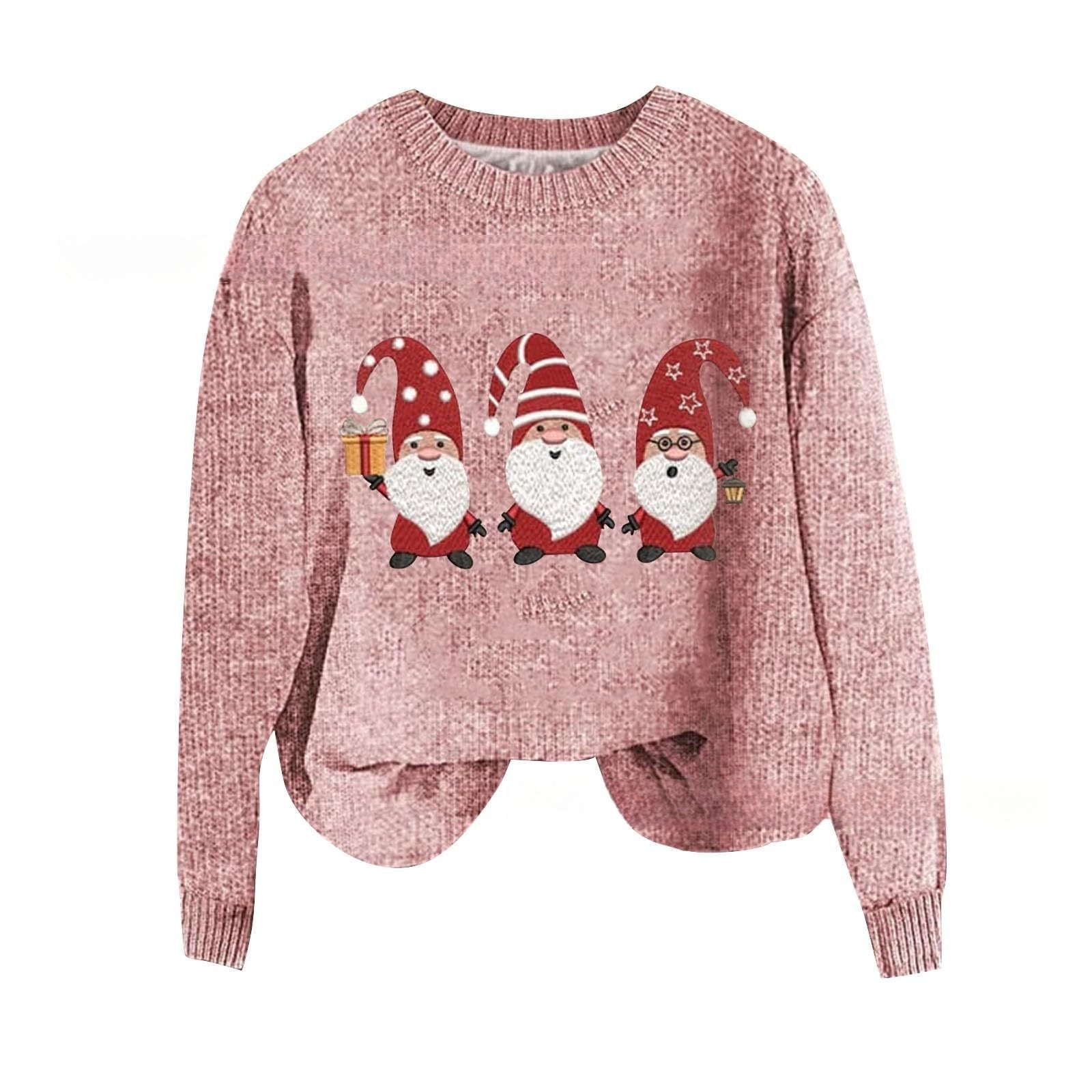 Unisex Christmas crewneck sweatshirt cozy fleece-lined festive design holiday gift idea