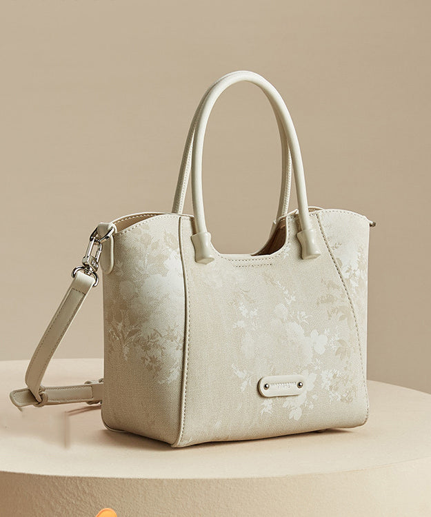 Sac fourre-tout grande capacité à imprimé abricot, nouvelle collection 2025 - Urbann-Vibe