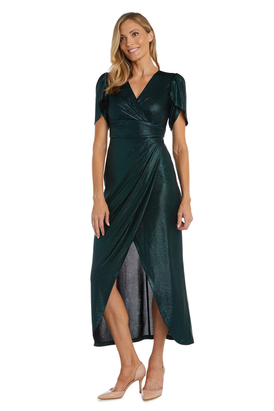 Black/Emerald 10P Nightway Long Formal Petite Evening Dress 21977P Sale - Urbann-Vibe