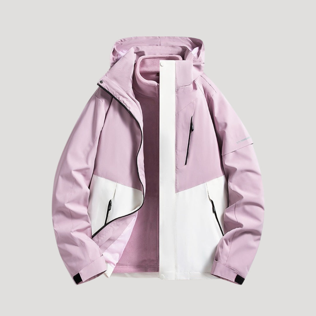 Gabrielle women's lightweight waterproof windbreaker jacket streamlined silhouette for active outdoor use