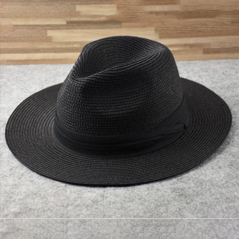 Handwoven toquilla palm Panama hat natural ivory wide brim lightweight eco-friendly Ecuadorian craftsmanship
