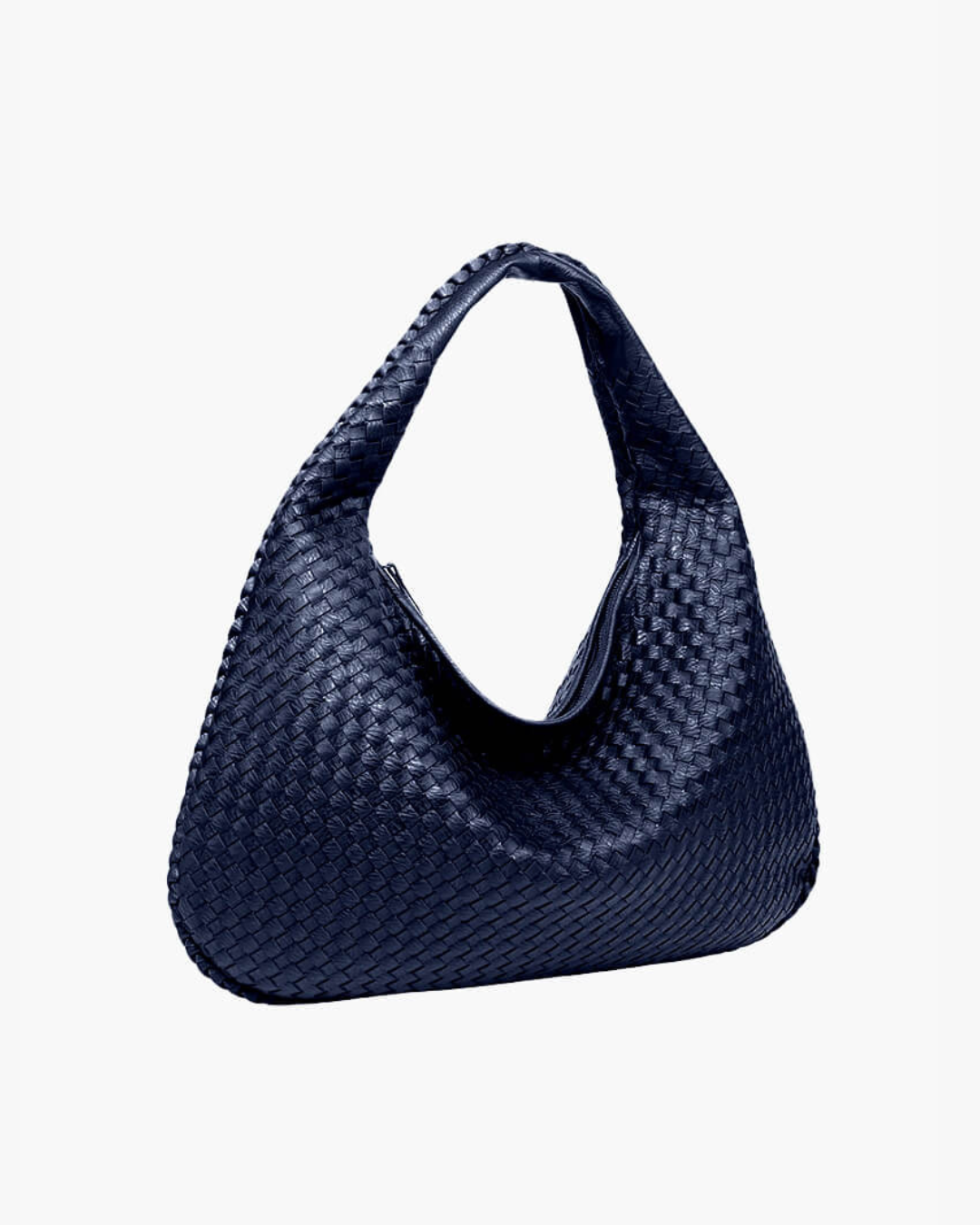 Verona woven hobo bag with relaxed slouch silhouette, textured finish, and roomy interior