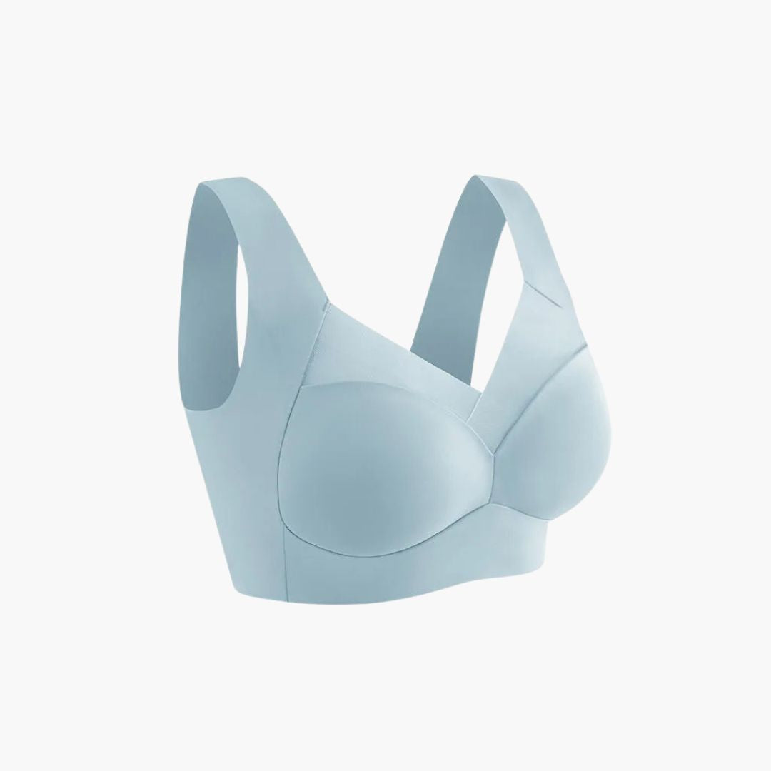 Sophia wire-free seamless support bra beige neutral tone soft comfort fit posture-boosting everyday wear