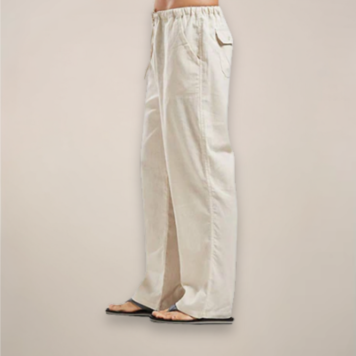 Men's linen pants - Lightness of linen, breathable summer comfort ...