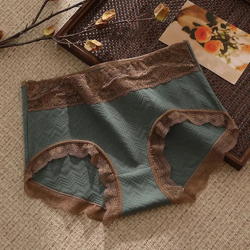 Roseveil plus size seamless high-waist cotton brief panty set full coverage for curvy women