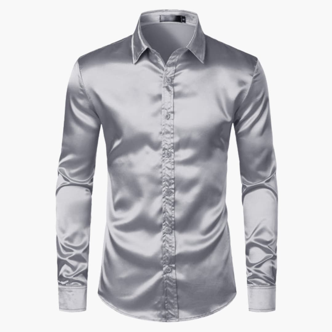 Men's light tailored fit shirt, lightweight straight cut essential for spring professional wear