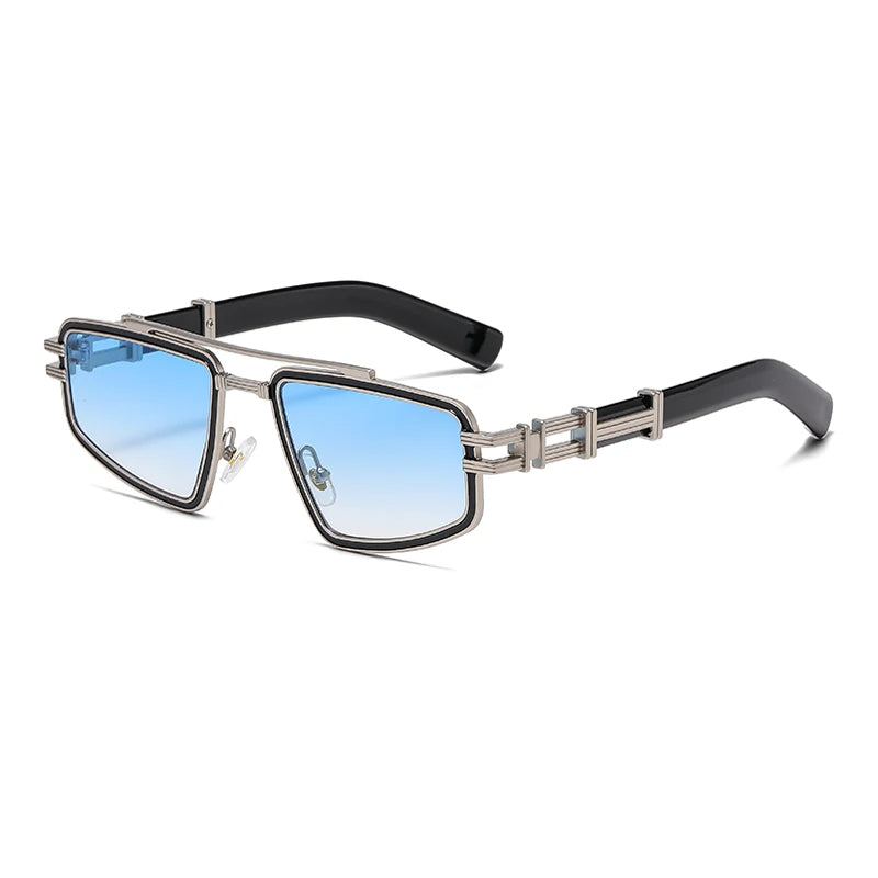 Horizon double-beam sunglasses UV400 unisex bold geometric angular lenses lightweight premium fit