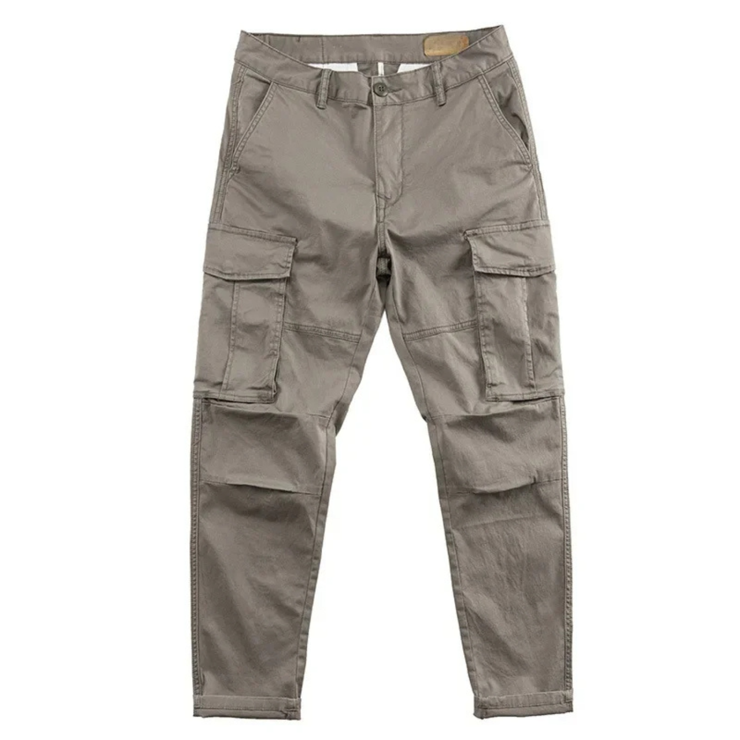 Men's relaxed fit cargo pants multi-pocket utility design for outdoor and city wear