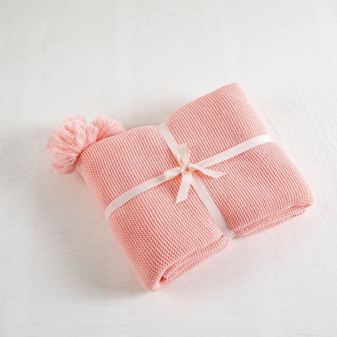Mustard chunky knit throw blanket 51x63 soft breathable minimalist style for cozy living rooms