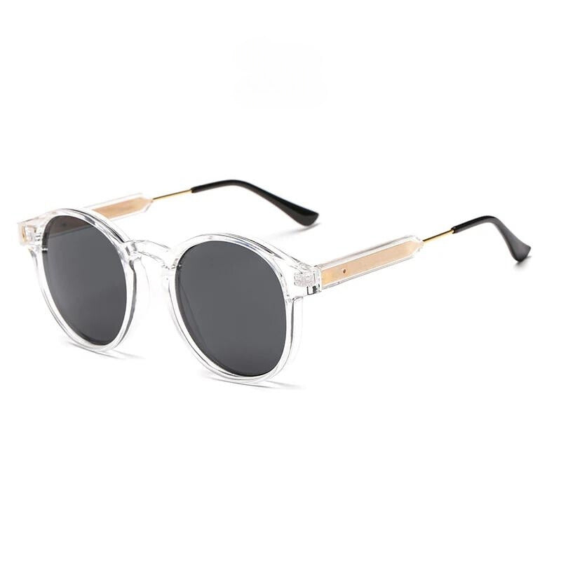 Triven 90s tortoise shell frame sunglasses vintage retro style with UV400 anti-glare lenses