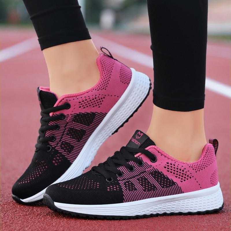 Women's lightweight breathable mesh walking shoes in neutral tones, machine washable slip-on comfort design