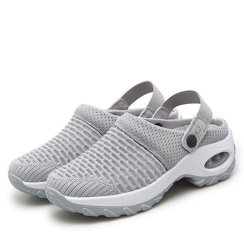 Women's Nordic Flair ergonomic shoes with air-cushioned sole for all-day lightweight walking comfort