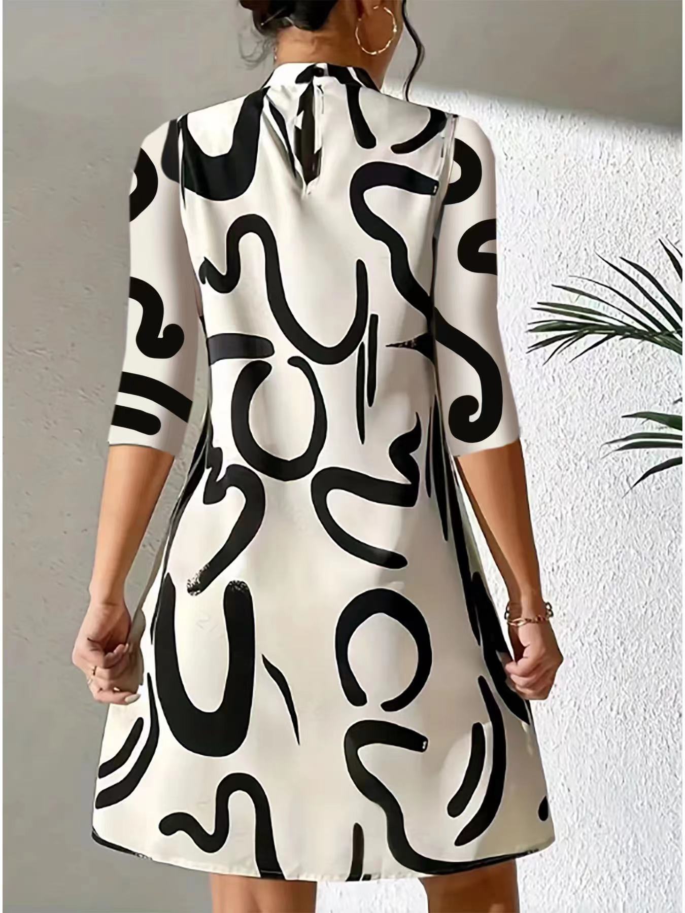 Catalina women's elegant everyday dress with comfortable silhouette in soft durable fabric