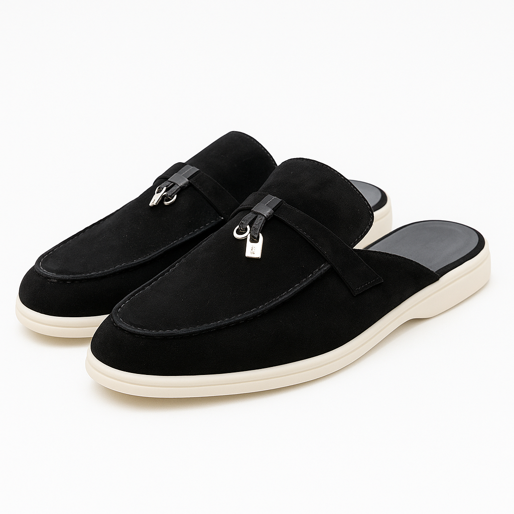 Naila women's casual slip-on mules, timeless versatile silhouette for all-day comfort everyday wear