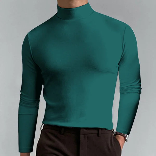 Glenn slim-fit high-waisted long sleeve t-shirt for women, sleek flattering silhouette