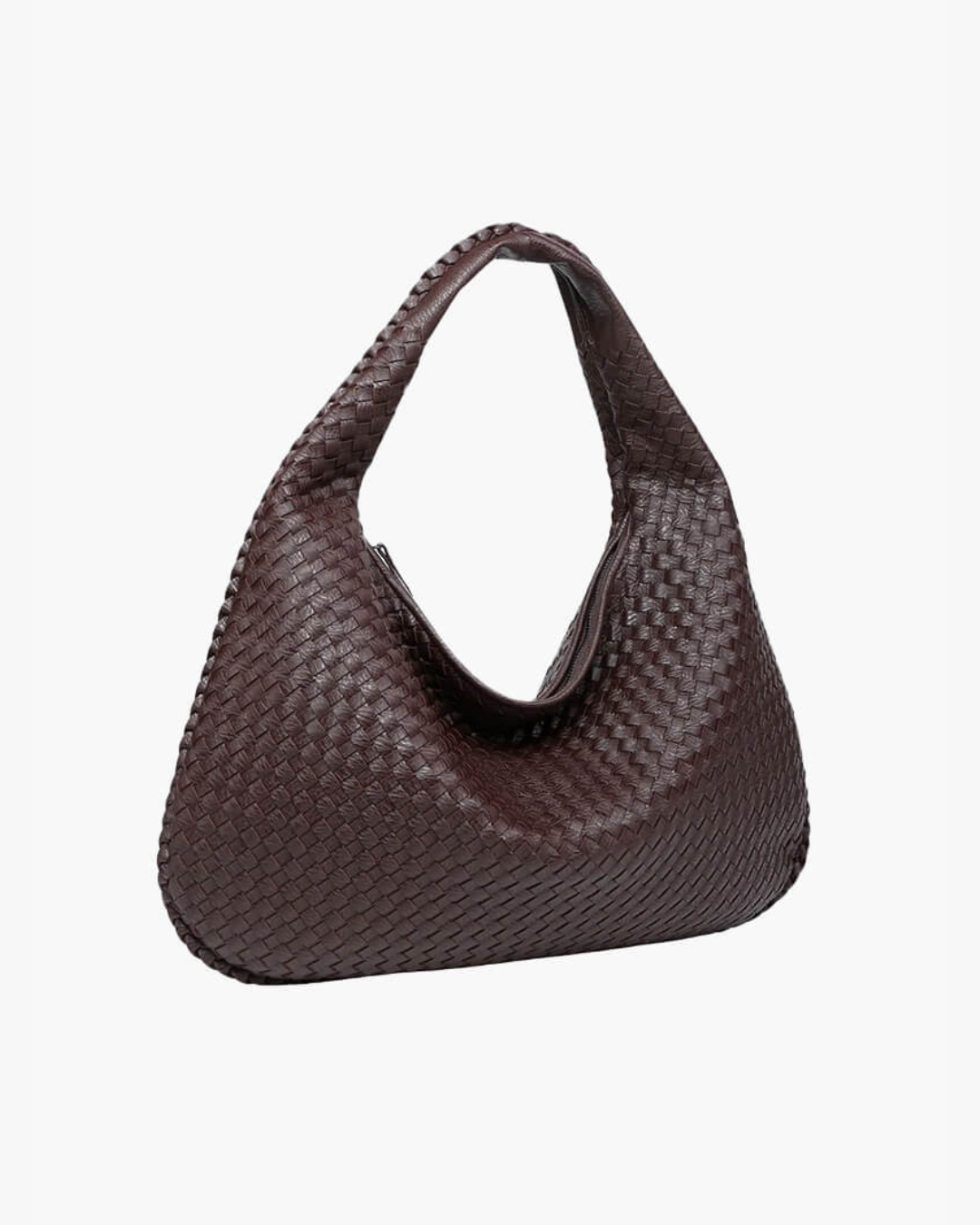 Verona woven hobo bag with slouchy silhouette, roomy interior, and textured finish for everyday use
