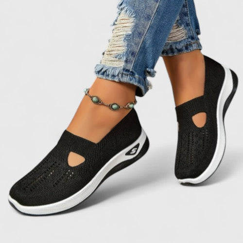 Kylie women's slip-on shoes black comfort lift sleek streamlined silhouette for effortless everyday wear