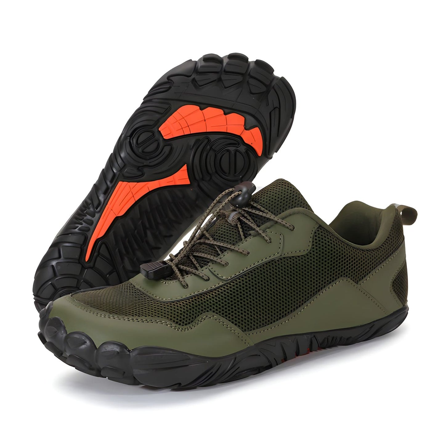 WanderGrip barefoot shoes wide toe box superior grip low-profile flexible outdoor hiking footwear