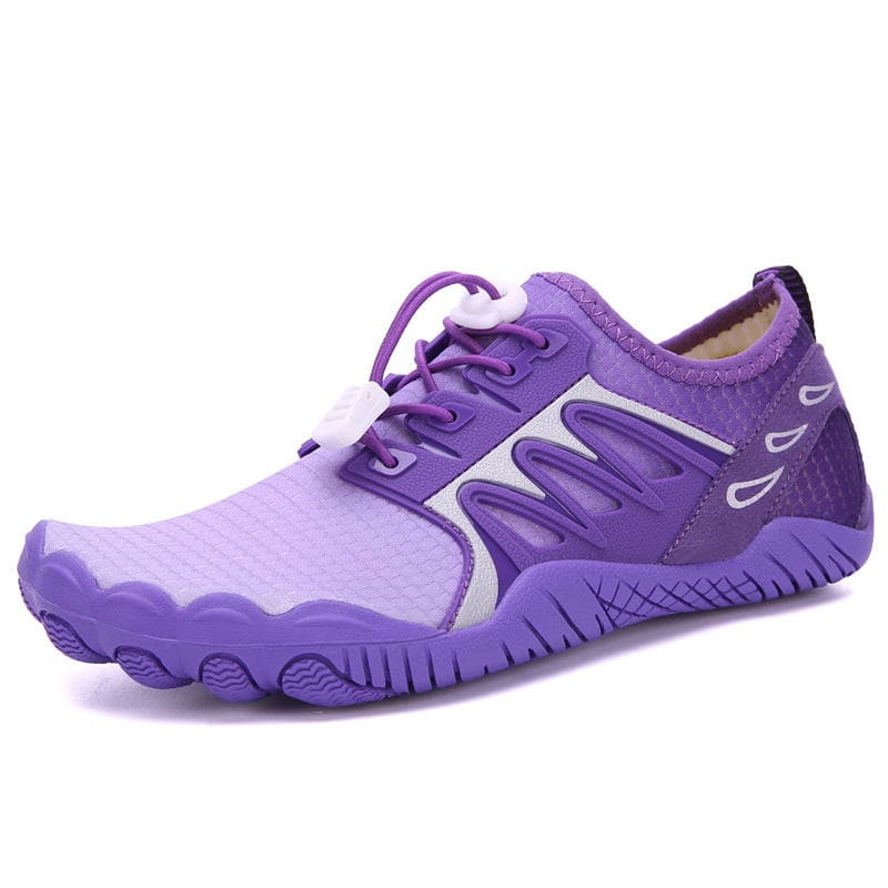 Släpp barefoot shoes neutral wide toe box elastic laces breathable flexible outdoor nature footwear
