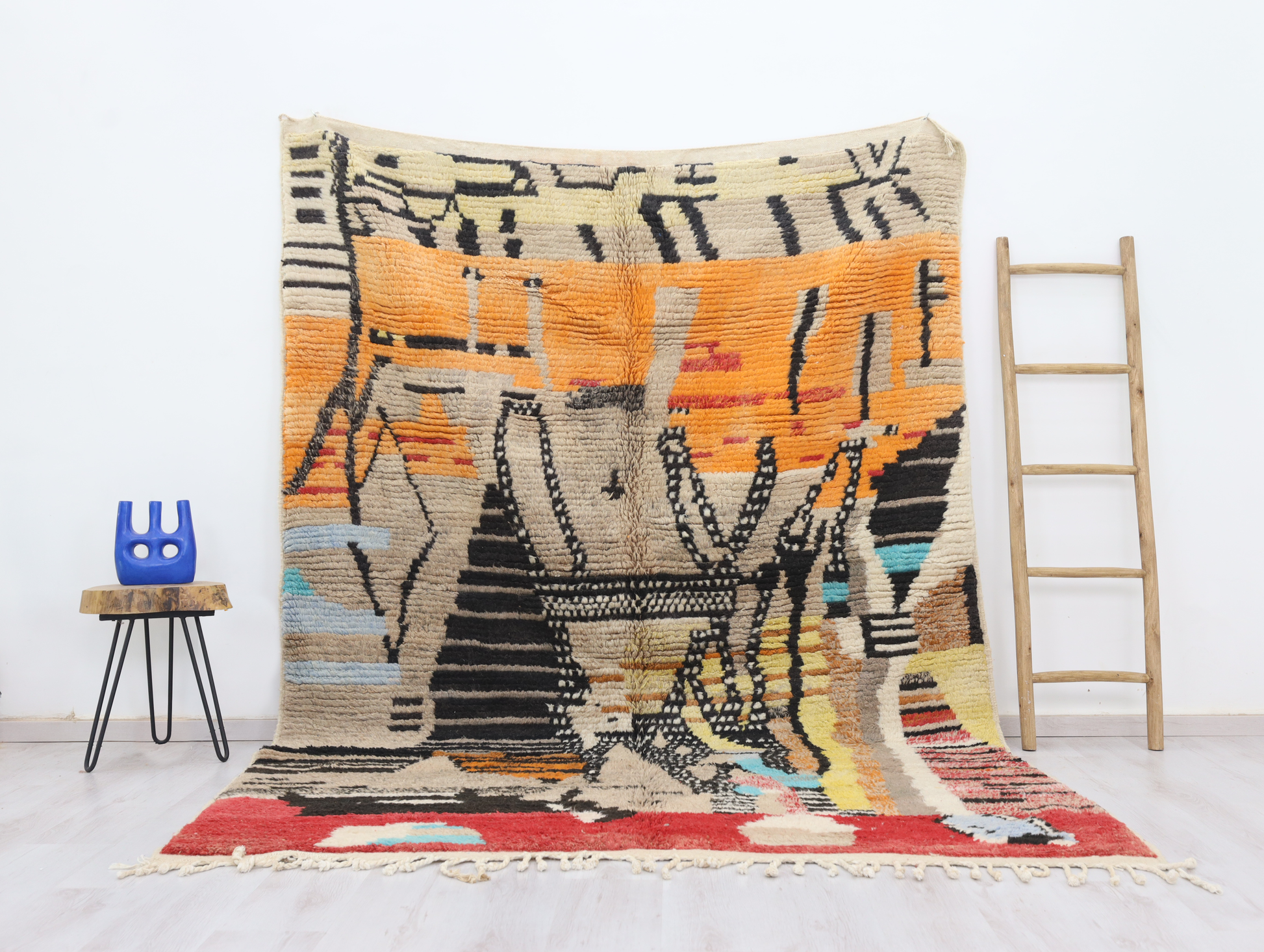 Izri  Moroccan Rug 6'9" x 9'4" - Urbann-Vibe