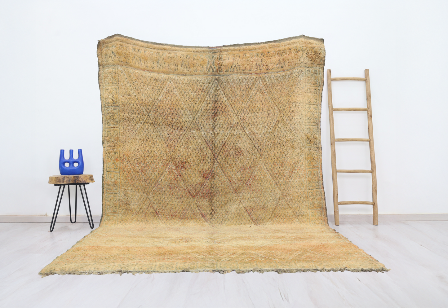 Tirzin Vintage Moroccan Rug 7'1" x10'7" - Urbann-Vibe