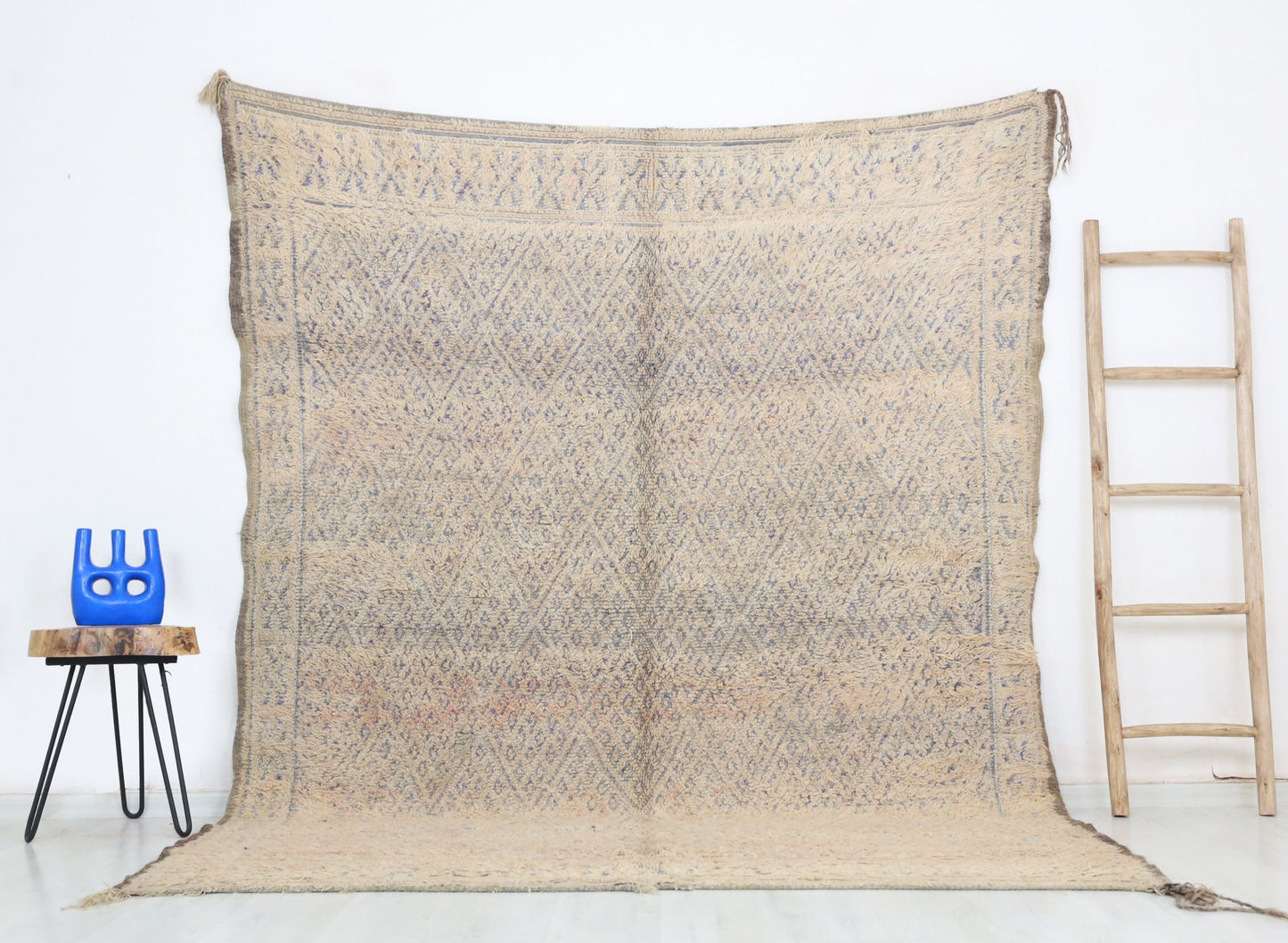 Dunna Vintage Moroccan Rug  6'6" x 8'4" - Urbann-Vibe