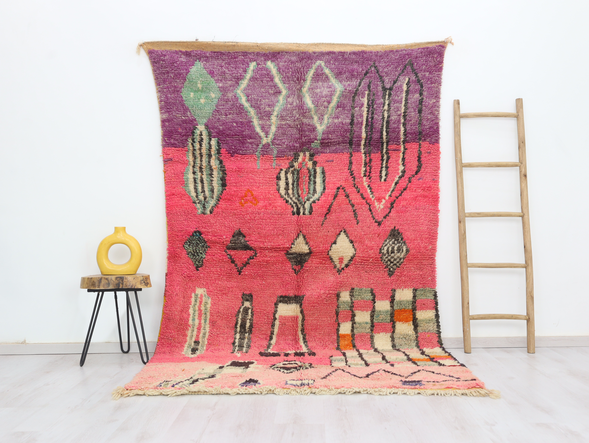 Agraw Moroccan Rug 5'4" x 8'9" - Urbann-Vibe