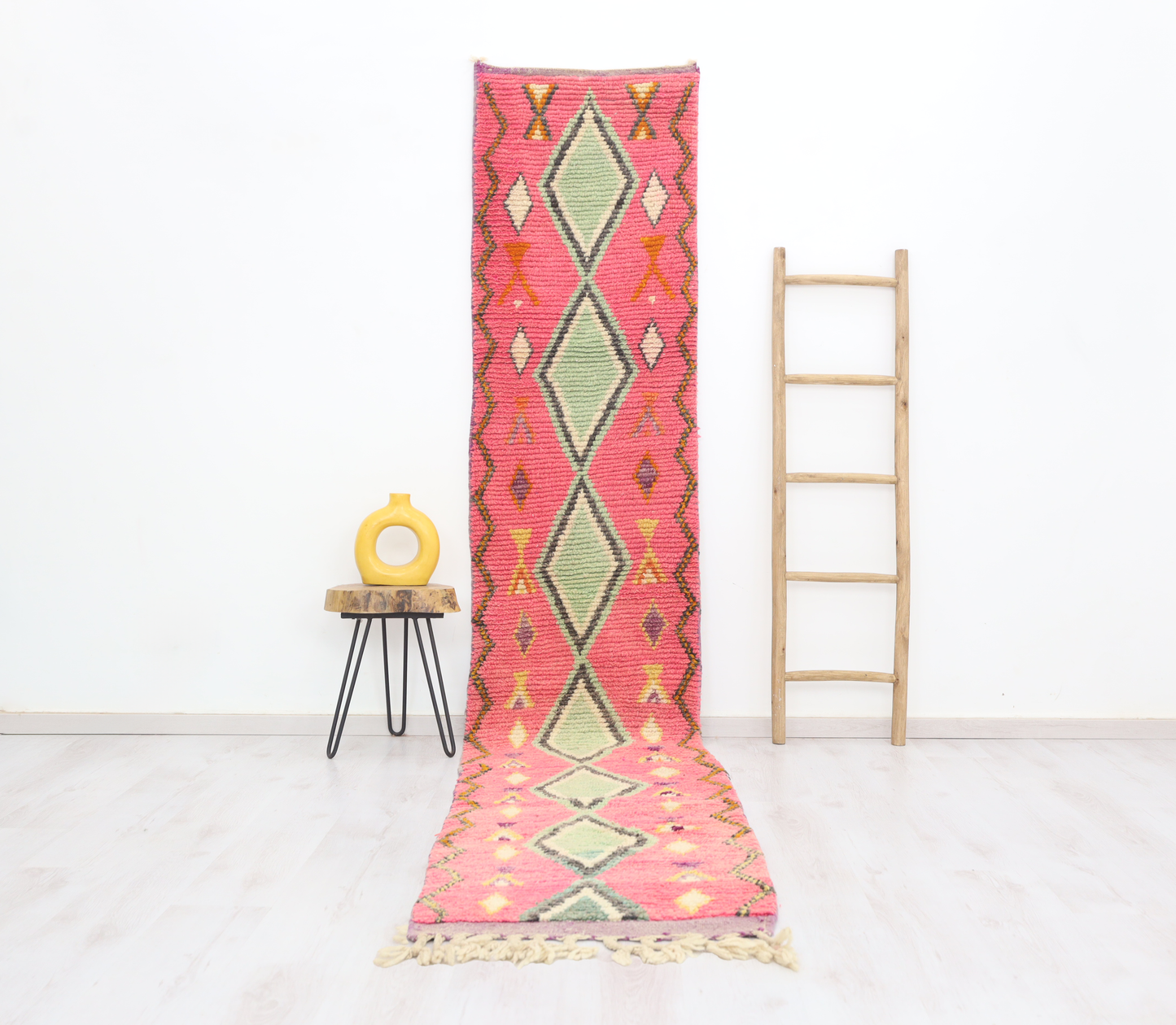 Aksel  Moroccan Rug 2'3" x 11'9" - Urbann-Vibe