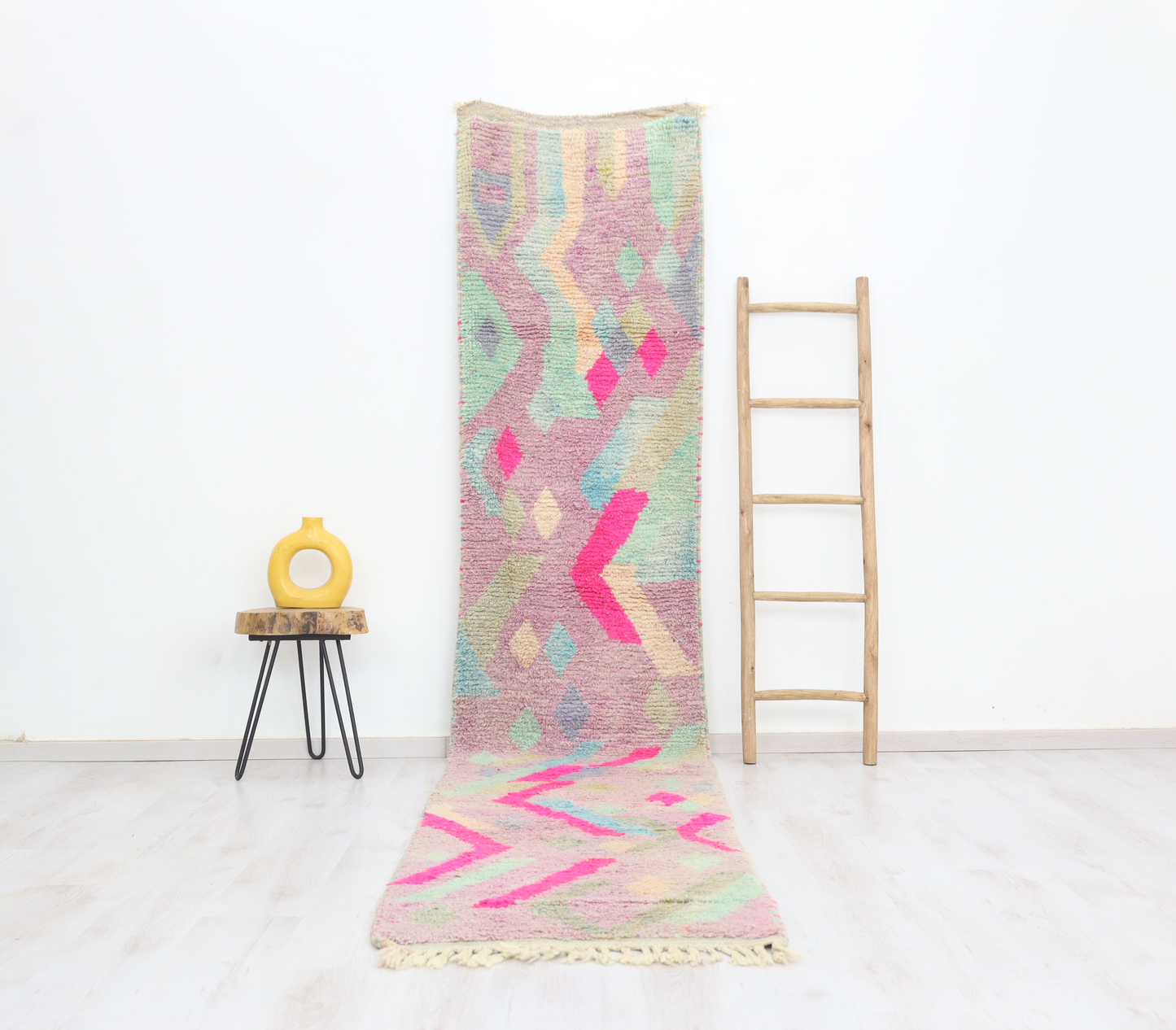 Tagmat  Moroccan Rug 2'6" x 12'2" - Urbann-Vibe