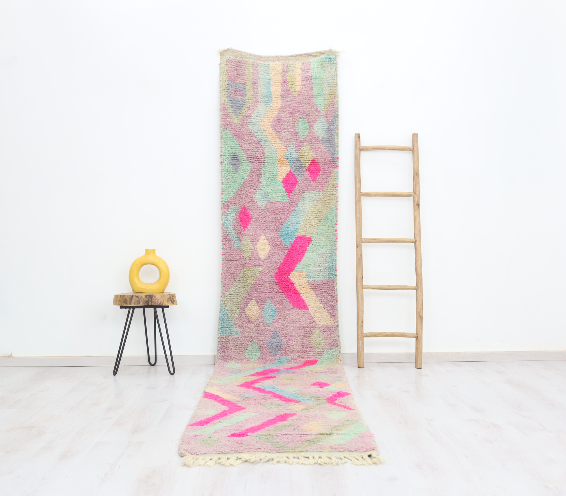Tagmat  Moroccan Rug 2'6" x 12'2" - Urbann-Vibe