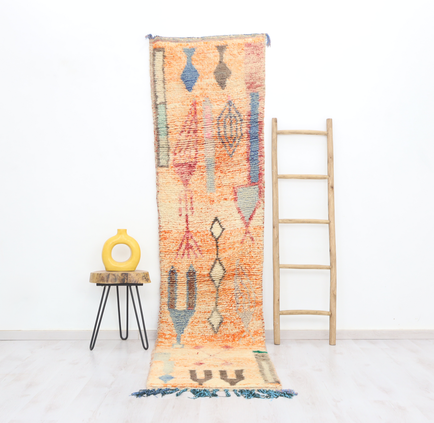 Yezana Moroccan Rug 2'2" x 10'1" - Urbann-Vibe