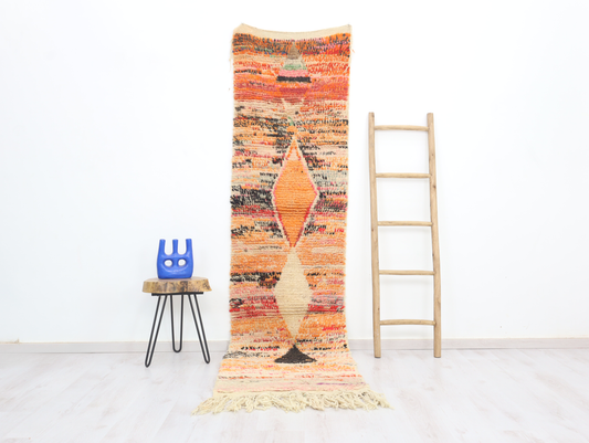 Massilen Moroccan Rug 2'5" x 9'2" - Urbann-Vibe