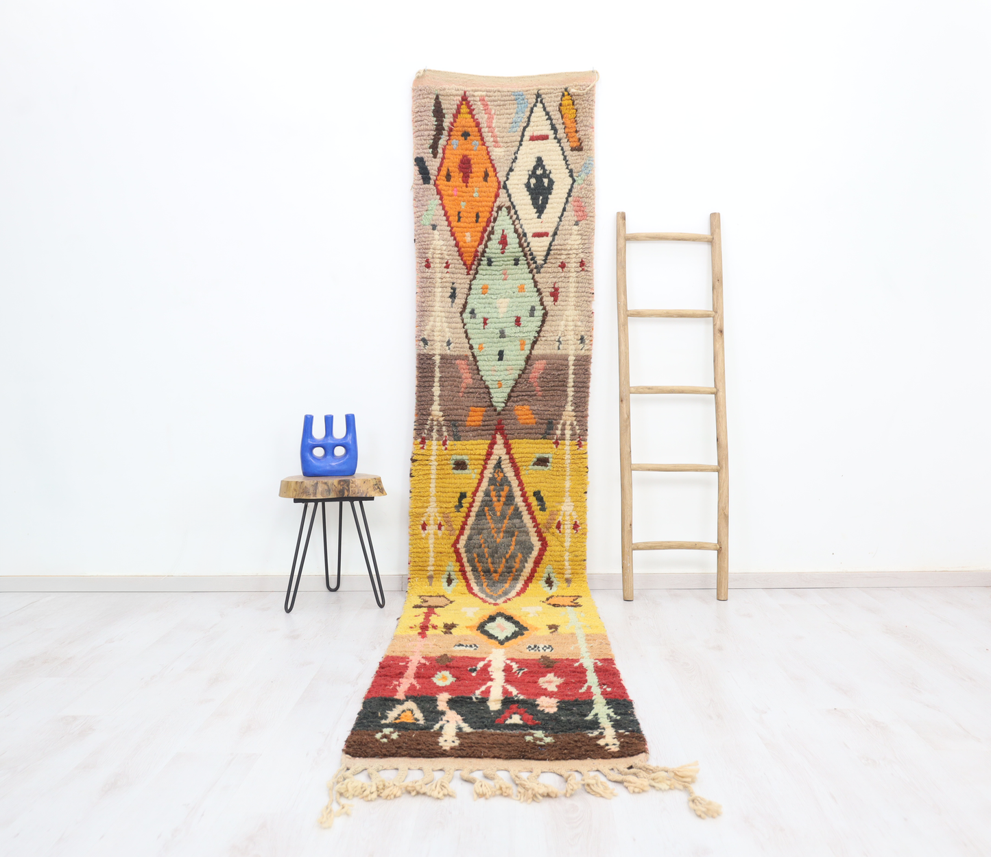 Iksilen Moroccan Rug 2'4" x 11'8" - Urbann-Vibe