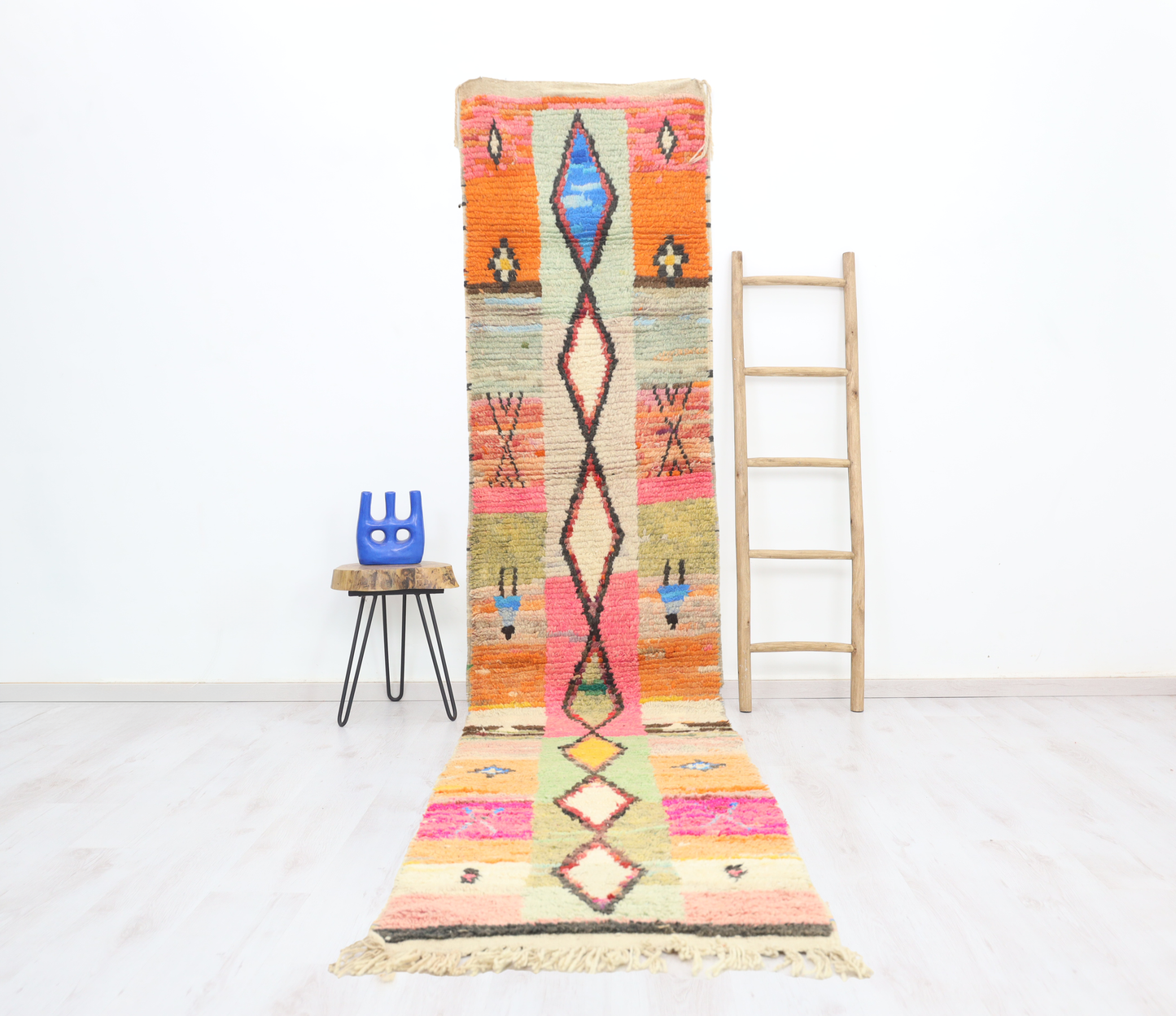 Ammud Moroccan Rug 2'6" x 13'2" - Urbann-Vibe