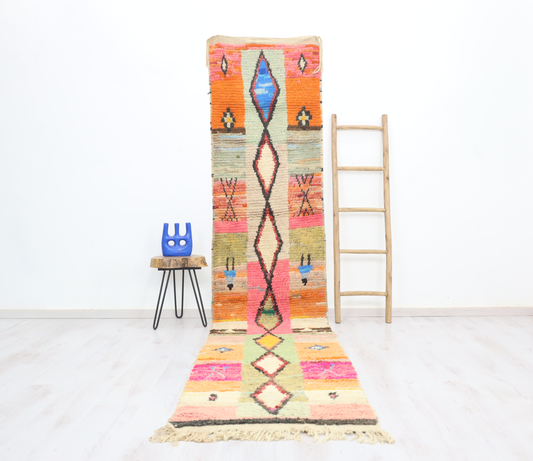 Ammud Moroccan Rug 2'6" x 13'2" - Urbann-Vibe