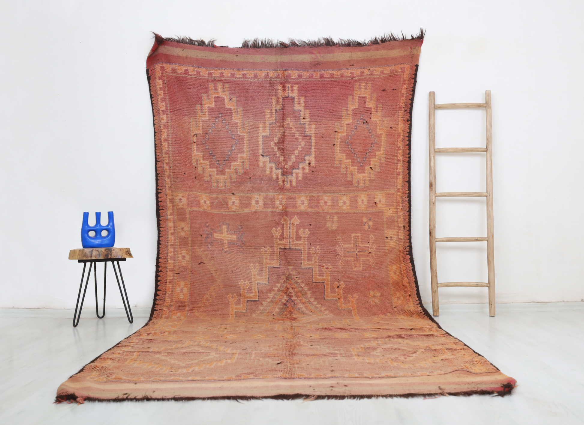 Asafu Vintage Moroccan Rug  5'4" x 12'3" - Urbann-Vibe