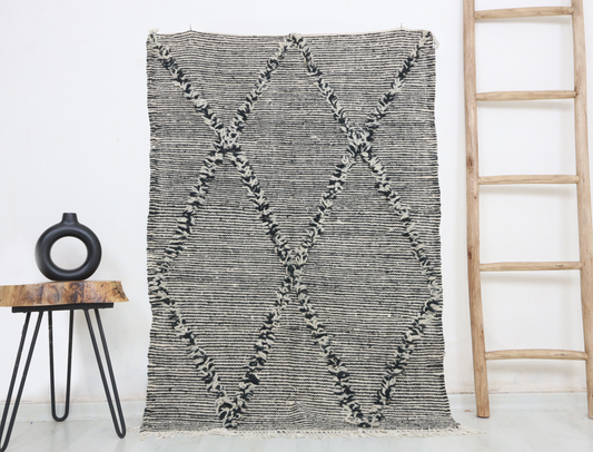 Azzad Moroccan Kilim Rug 3'0" x 4'6" - Urbann-Vibe