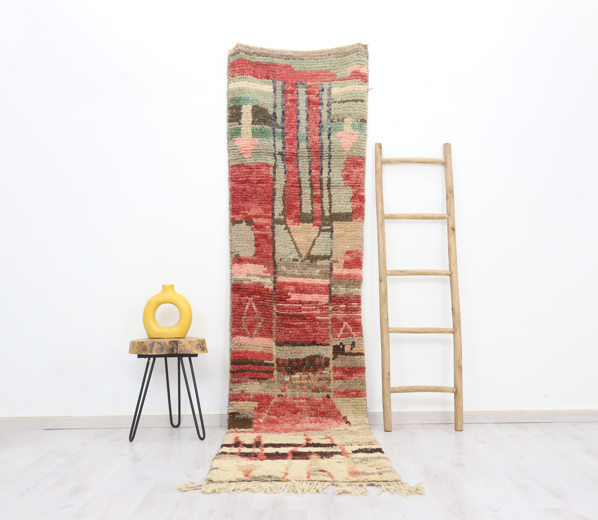 Imasse Moroccan Rug 2'4" x 9'7" - Urbann-Vibe