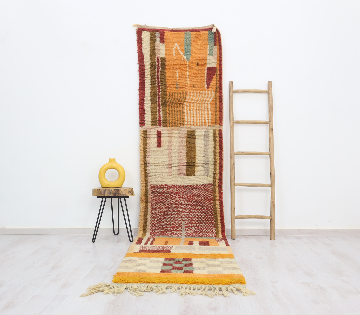 Amanar Moroccan Rug 2'8" x 11'2" - Urbann-Vibe