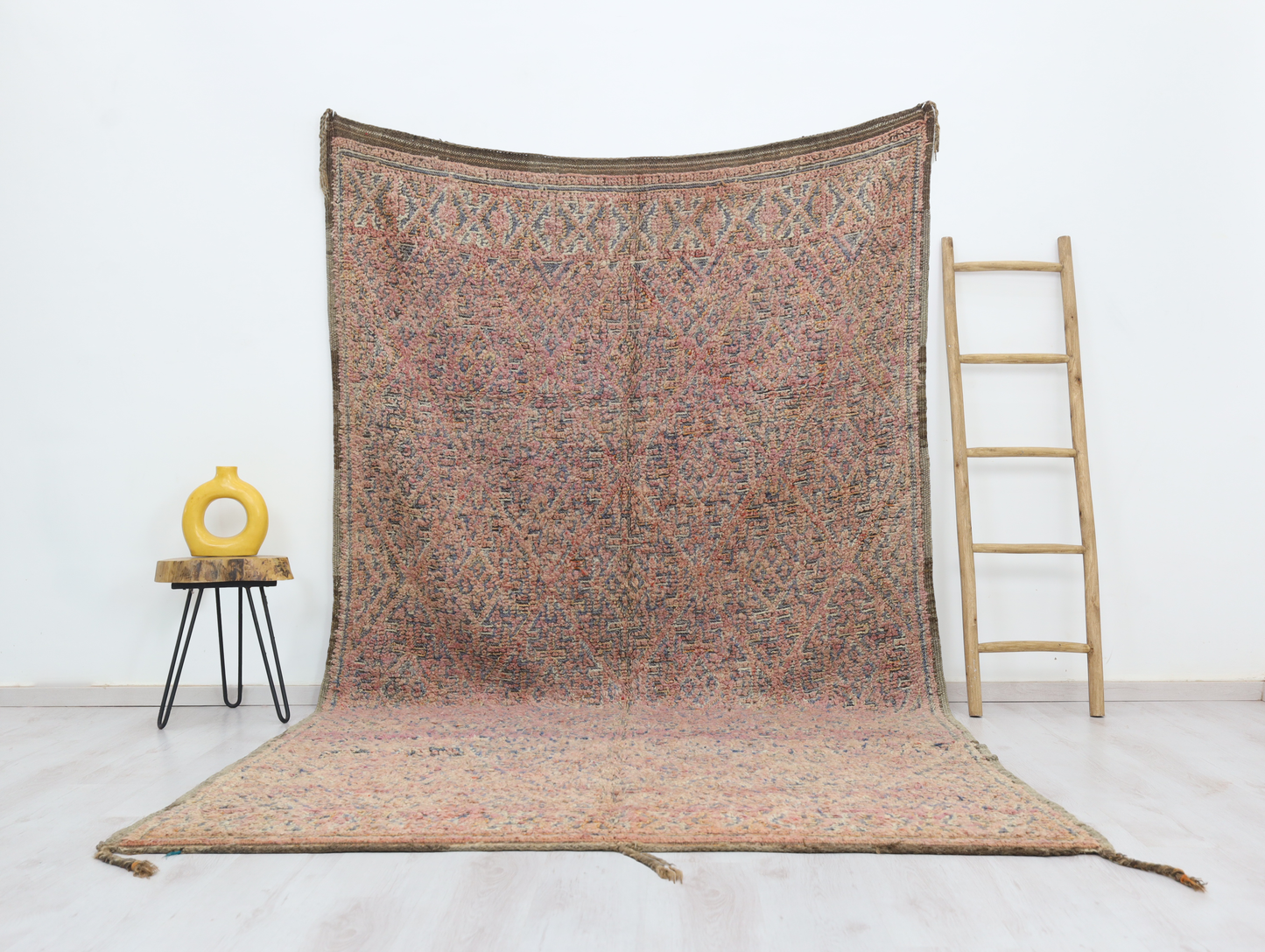 Imru Vintage Moroccan Rug 6'2" x10'7" - Urbann-Vibe
