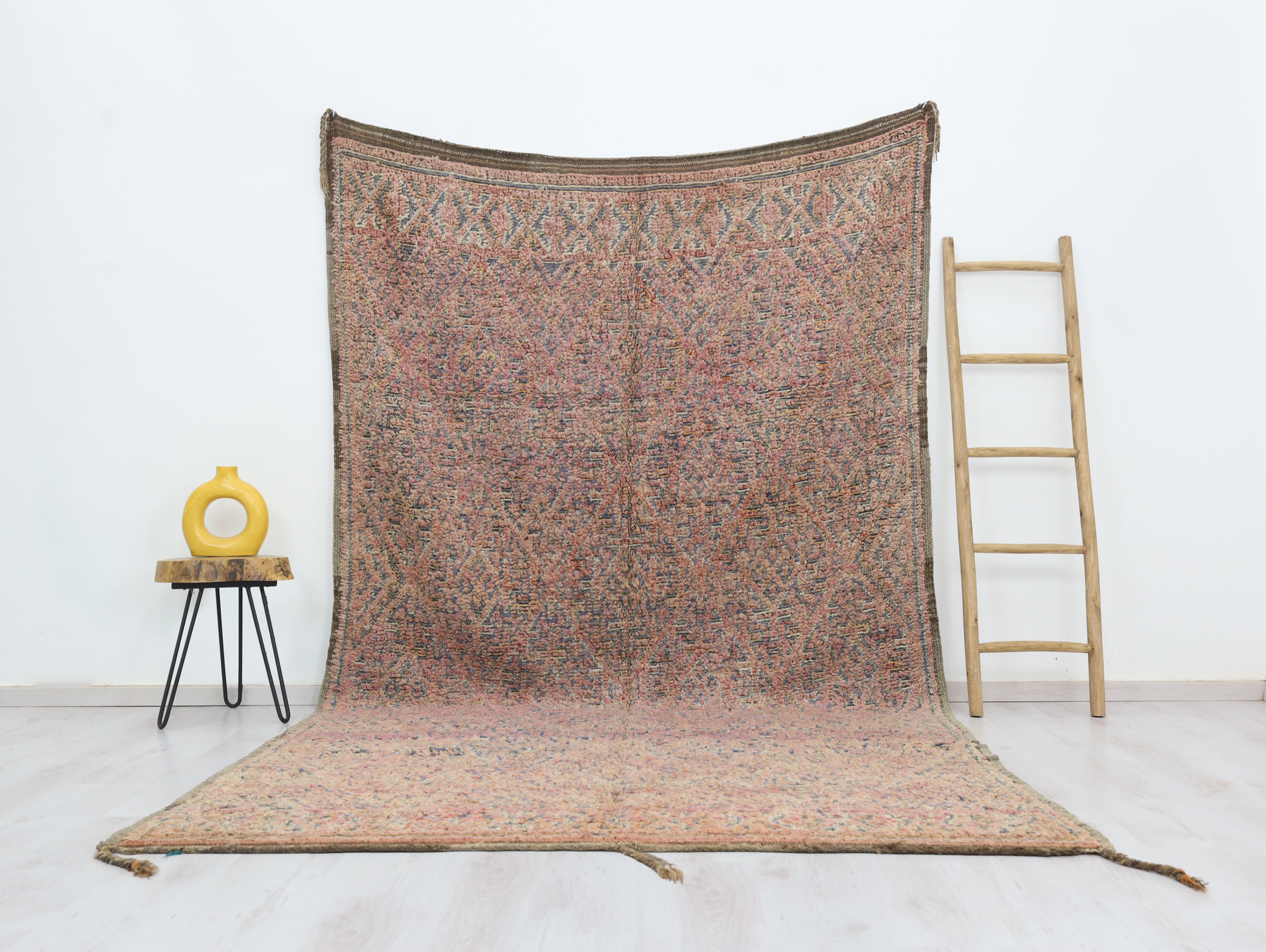 Imru Vintage Moroccan Rug 6'2" x10'7" - Urbann-Vibe