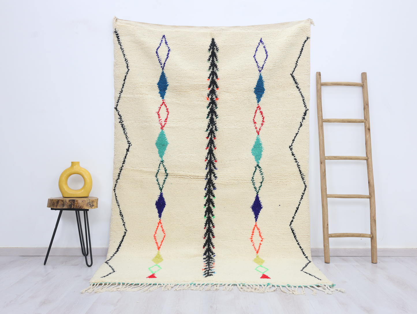 Tadla Moroccan Rug 5'2" x 8'2" - Urbann-Vibe