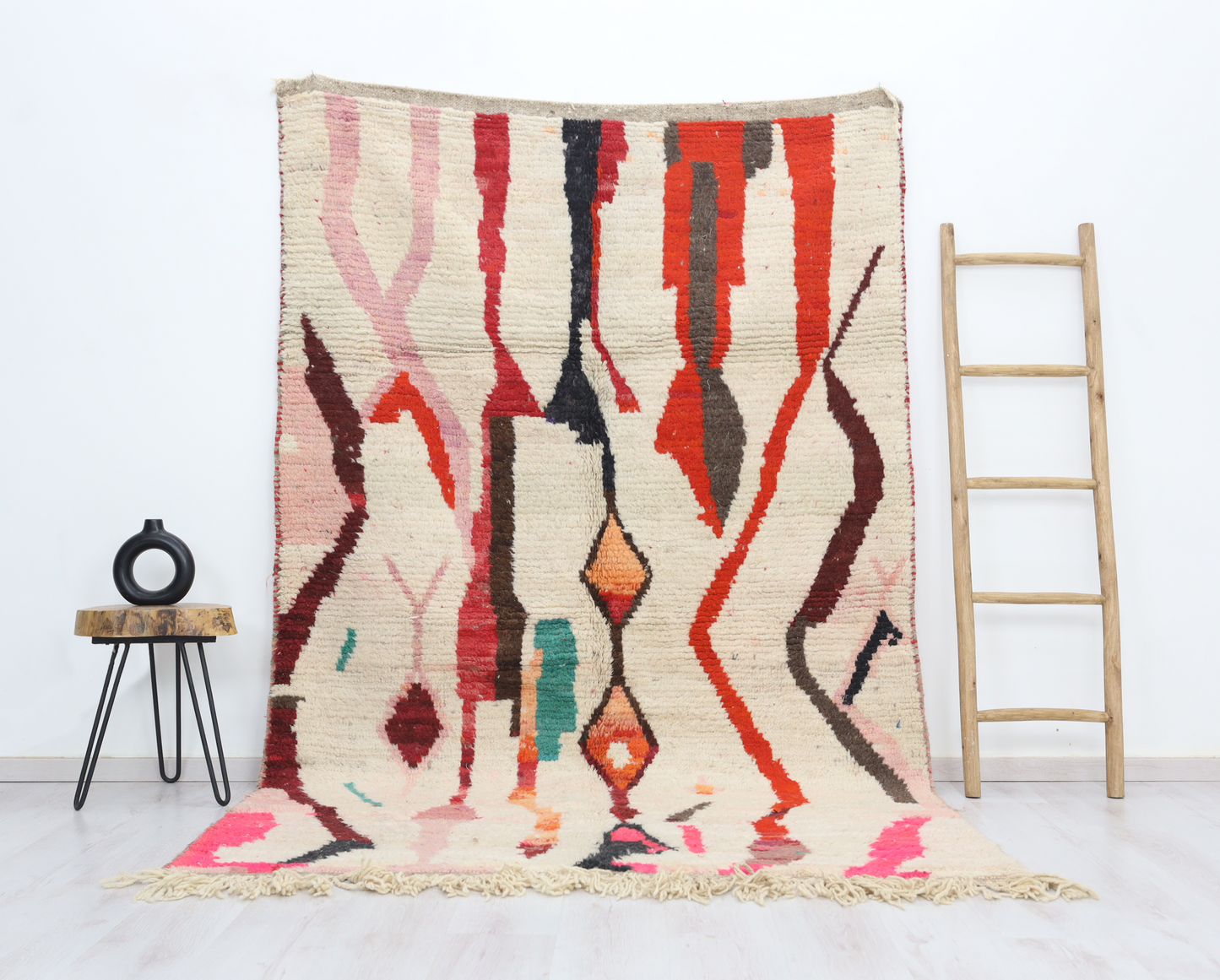 Illiza Moroccan Rug 5'6" x 8'9" - Urbann-Vibe
