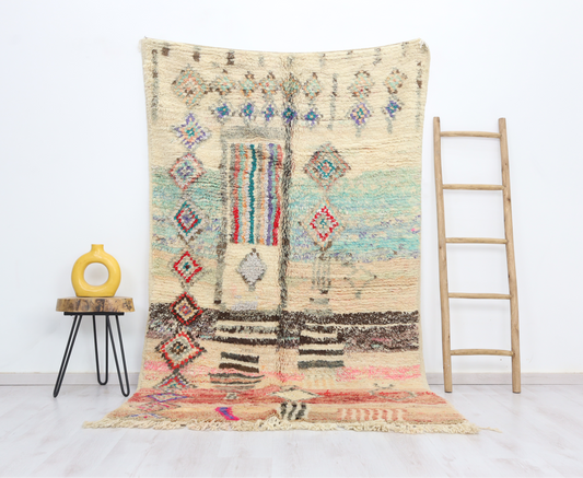Aphnda Moroccan Rug 4'9" x 8'3" - Urbann-Vibe
