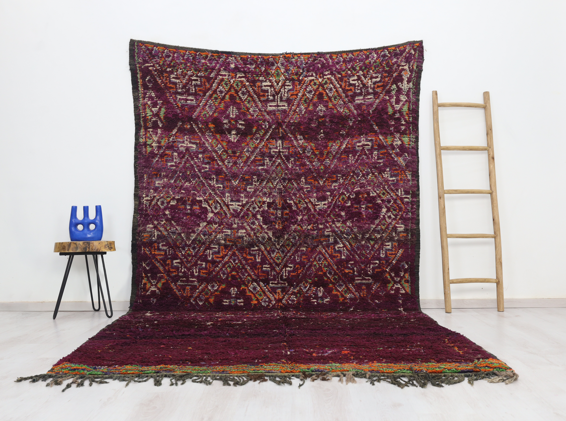 Arrawen Vintage Moroccan Rug  6'2" x 11'2" - Urbann-Vibe